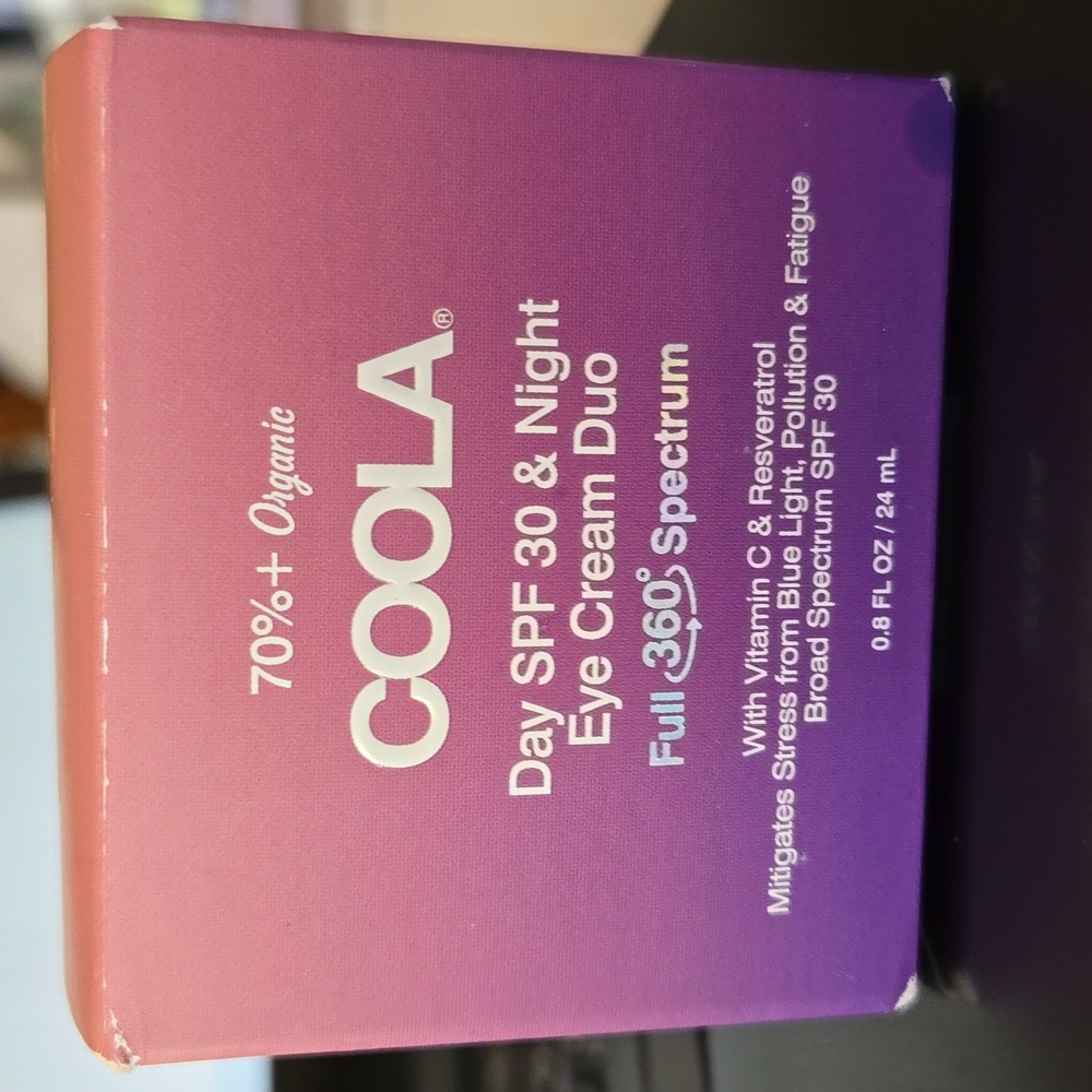 Coola Day SPF 30 & Night Eye Cream Duo Exp: 01/23 NEW